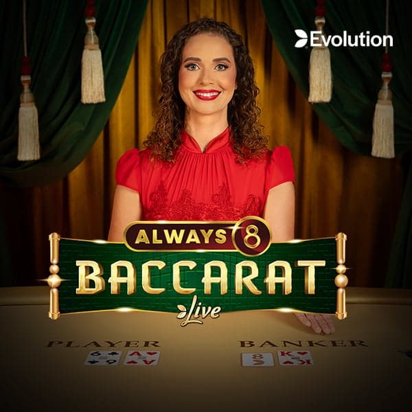 Live Always 8 Baccarat