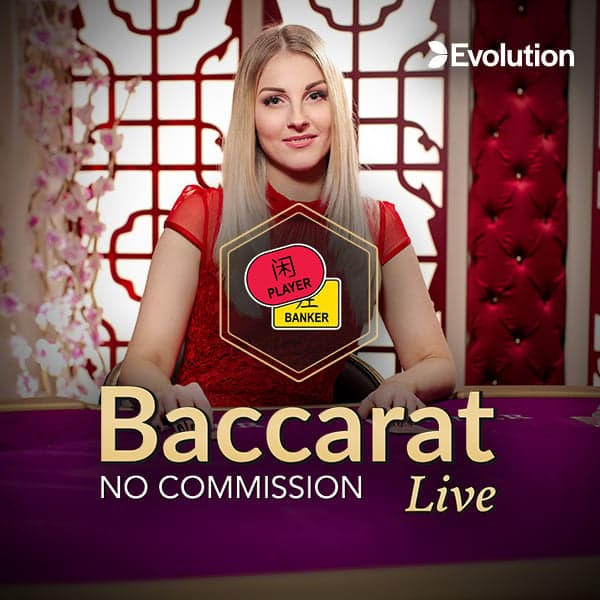 Live No Commission Baccarat
