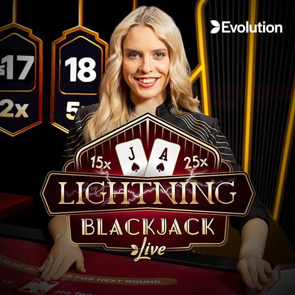 Live Lightning Blackjack